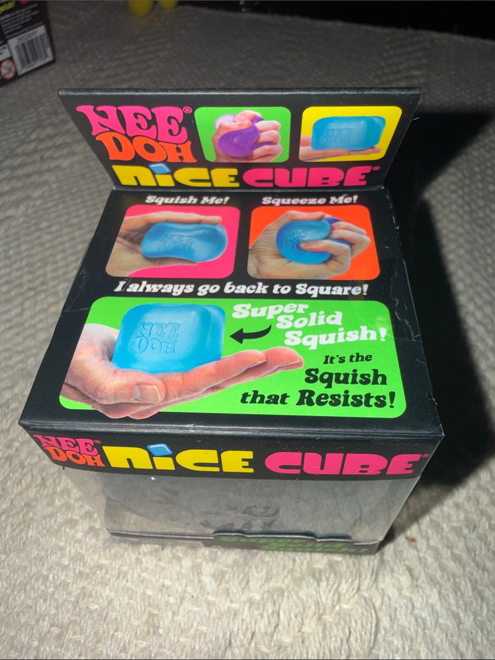 NEEDOH ICE CUBE SUPER SOLID SQUISH NWT - Picture 2 of 3